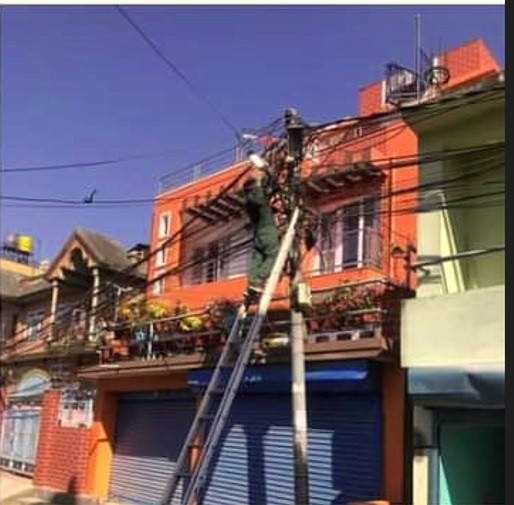 सडकबत्ती जडान सुरु