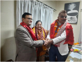 अर्थोपेडिक अस्पतालमा डा भण्डारी 