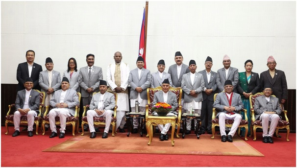 यस्तो छ नवगठित मन्त्रिपरिषद्   
