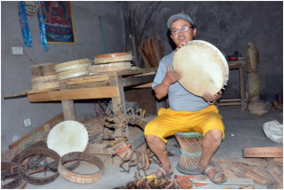 डम्फु बनाएर राम्रो आम्दानी   
