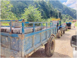 नेपालका मुख्य सहरमा निर्यात हुन्छ ताराखोलाको ढुङ्गा 