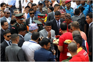 राष्ट्रपतिद्वारा पाटन कृष्ण मन्दिर दर्शन 