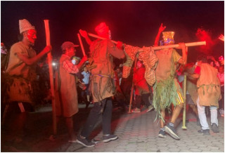 बाघ मारेपछि पोखरामा बाघजात्रा सकियो   