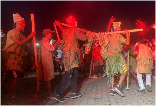बाघ मारेपछि पोखरामा बाघजात्रा सकियो   