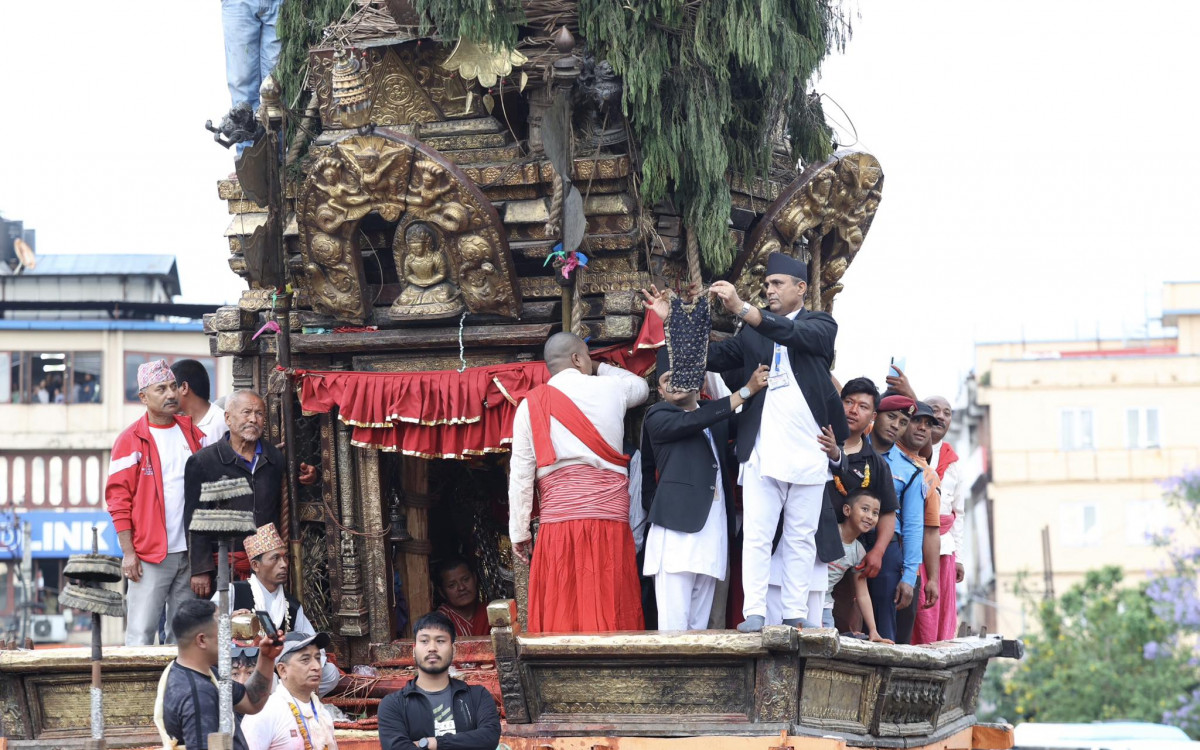 रातो मच्छिन्द्रनाथ मन्दिर पुनःनिर्माणको काम अझै सकिएन 