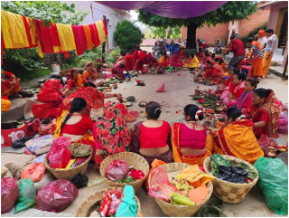 विधिपूर्वक समापन गरियो तीज  