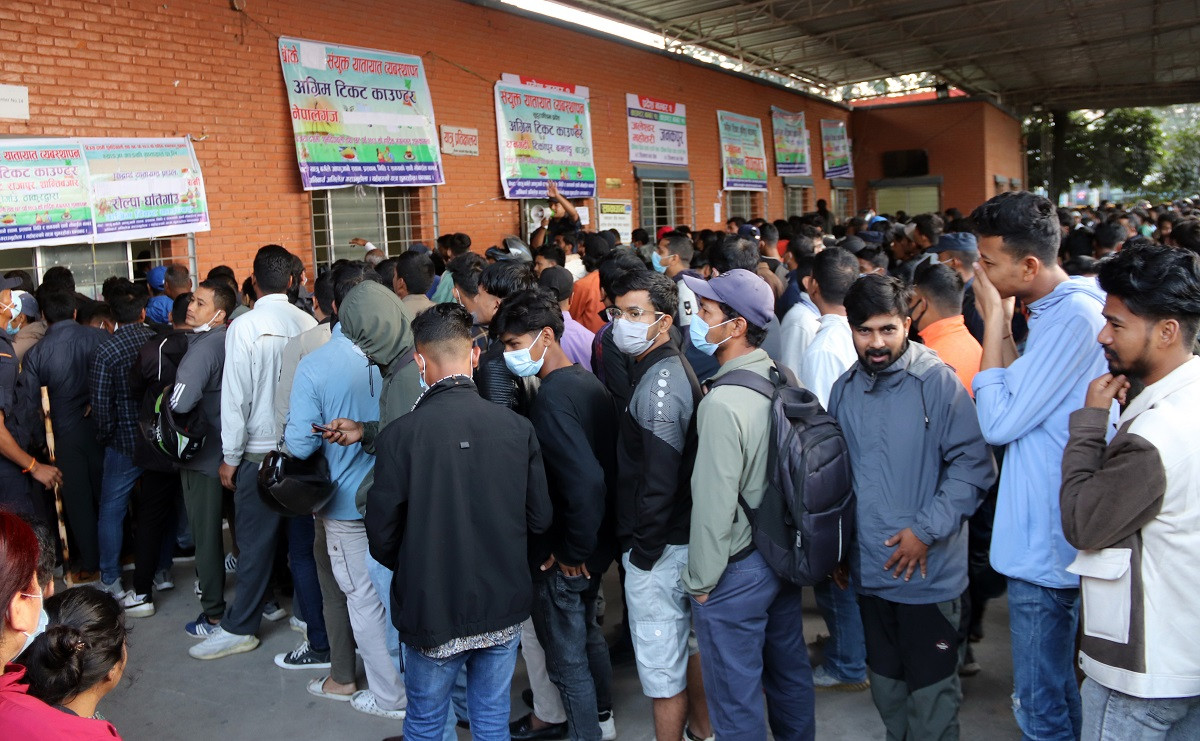 दसैँका लागि अग्रीम टिकट बुकिङ खुला  
