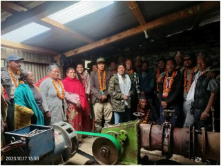 लुुलाङमा तीन महिनापछि बिजुुली बल्यो   