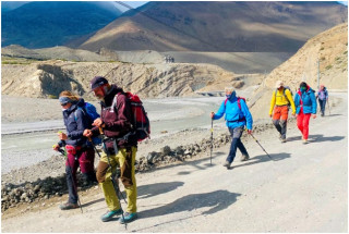 तीन महिनामा पन्ध्र हजार विदेशी पर्यटक पुगे मुस्ताङ  