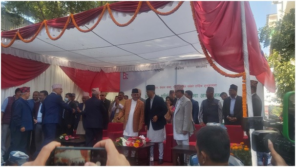 कोजाग्रत पूर्णिमा कांग्रेसको चियापान कार्यक्रम 