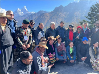 महासचिव गुटेरेस खुम्बु क्षेत्रमा ः   नेपालमा जलवायु परिवर्तनको असरबारे विश्वको ध्यानाकर्षण गराउँछु