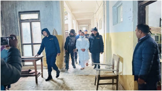 अभियुक्त बम्जनलाई अदालतमा पेस