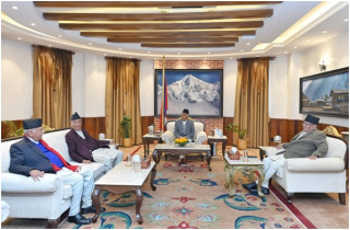 राष्ट्रपतिद्वारा समसामयिक विषयमा शीर्ष नेतृत्वको ध्यानाकर्षण 