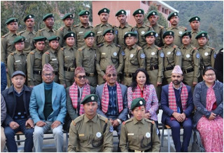चन्द्रागिरिमा नगर प्रहरी परिचालन   