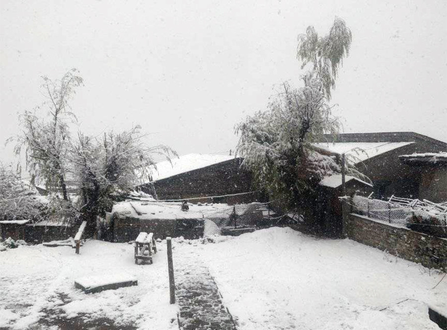   हुम्लाको तापक्रम माइनस १०