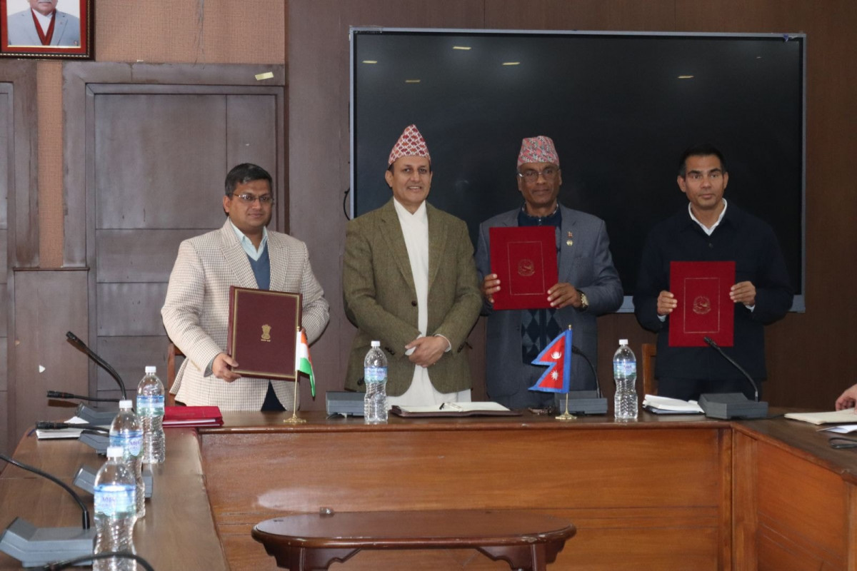चन्दन भराटेश्वर महादेव मन्दिर परिसर स्तरोन्नति गर्न सम्झौता