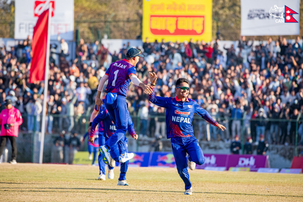  नेपालले क्यानडाविरूद्ध दोस्रो खेल खेल्दै  