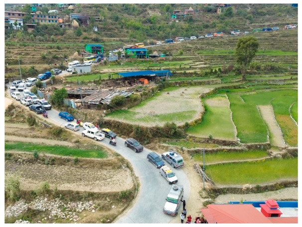 पञ्चकोटमा धार्मिक पर्यटकको घुइँचो