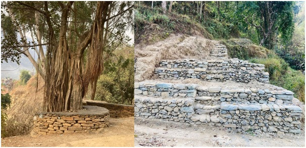 बागलुङमा चौतारी संरक्षण अभियान   