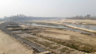 बाउन्न करोडको लागतमा मोहना र खुटिया नदीमा तटबन्ध निर्माण  