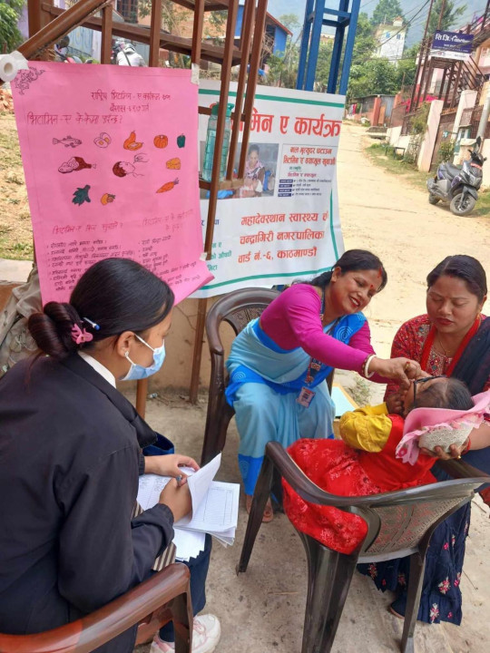 राष्ट्रिय भिटामिन ए  तथा जुकाको औषधि खुवाउने कार्यक्रम अगामी कात्तिक २० र २१ गते सञ्चालन हुने