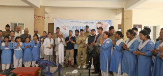 सन्त निरंकारी मण्डलद्वारा  नौसय ४९ पिन्ट रगत सङ्कलन  