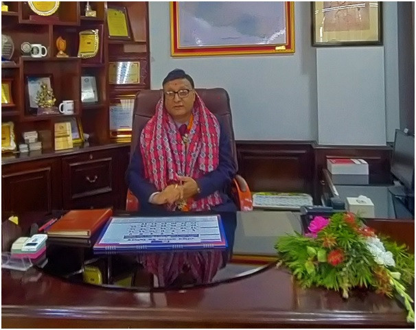   राष्ट्रिय वाणिज्य बैंक लिमिटेडका नवनियुक्त प्रमुख कार्यकारी अधिकृत खनालद्वारा पदभार ग्रहण   
