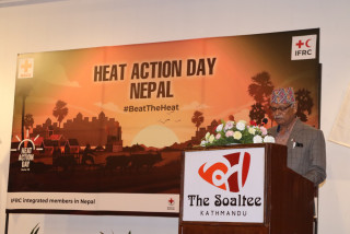      ‘तातो हावाको लहर (लू) प्रतिकार्यमा जुटौँ’  