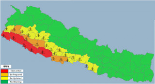   काठमाडौँ उपत्यकाको तापक्रम आज पनि उच्च रहने    , मधेशमा लू चल्ने