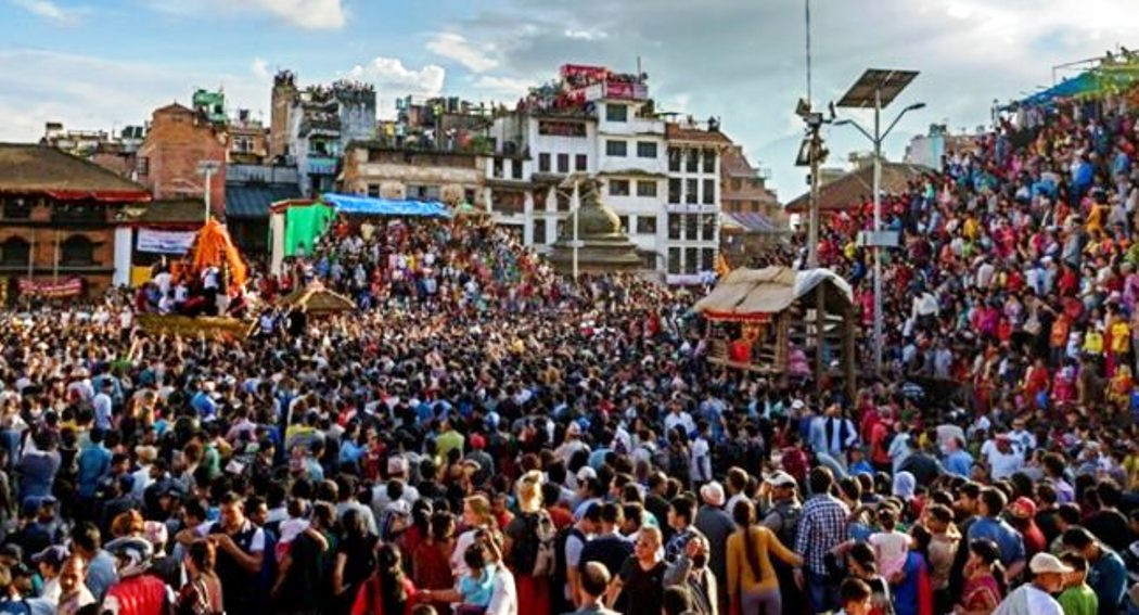 भद्रकालीको रथ  तानेर  पनौतीमा हिले जात्रा आजदेखि  