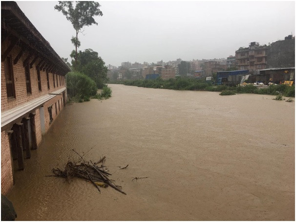 हनुमन्ते खोलामा बाढी , सतर्कता अपनाउन आग्रह