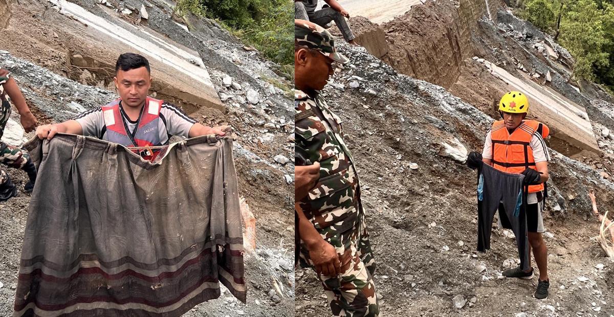 भेटिएनन् त्रिशूलीमा बेपत्ता बस, पर्दा र एउटा ट्राउजर  निकालियो