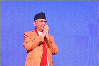 एमाले अध्यक्ष ओली प्रधानमन्त्रीमा नियुक्त  :  सपथ सोमबार विहान ११ बजे