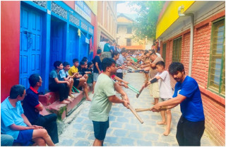      नौवर्षपछि बागलुङमा ऐतिहासिक हनुमान नाच प्रदर्शन हुँदै   