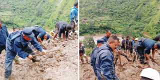 सुरक्षित ठानिएको घर नै पहिरोले पुरेपछि...   