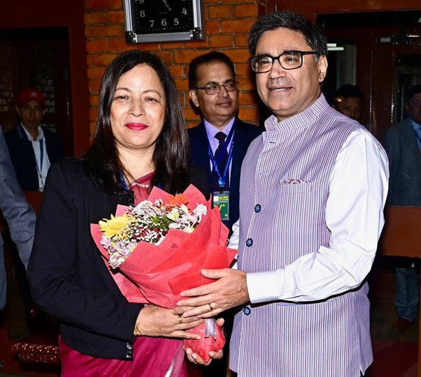  भारतीय विदेशसचिव मिस्री काठमाडौँमा  
