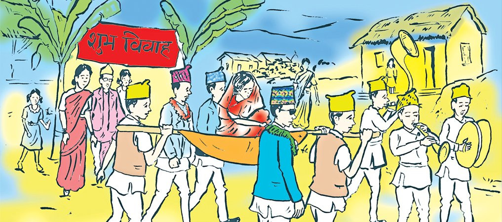 विवाहमा डोली चढ्ने चलन हराउँदै   