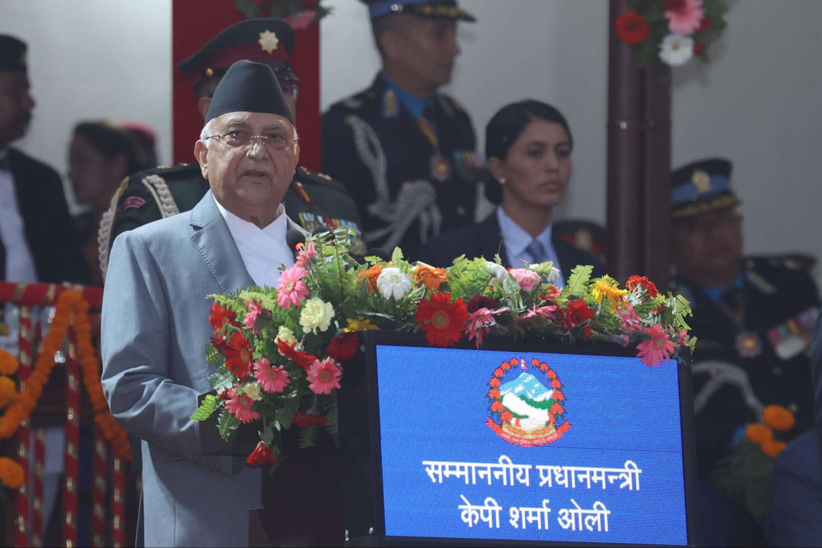 चुनावी सरकारको नेतृत्व काँग्रेसका सभापति देउवाले गर्नुहुन्छ: प्रधानमन्त्री ओली