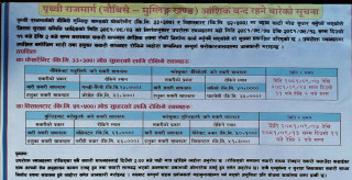 पोखरेभिर र विशालटारमा चट्टान काट्न नौबिसे-मुग्लिङ सडकखण्ड आजदेखि ५ दिनसम्म दैनिक ३ घण्टा बन्द हुने