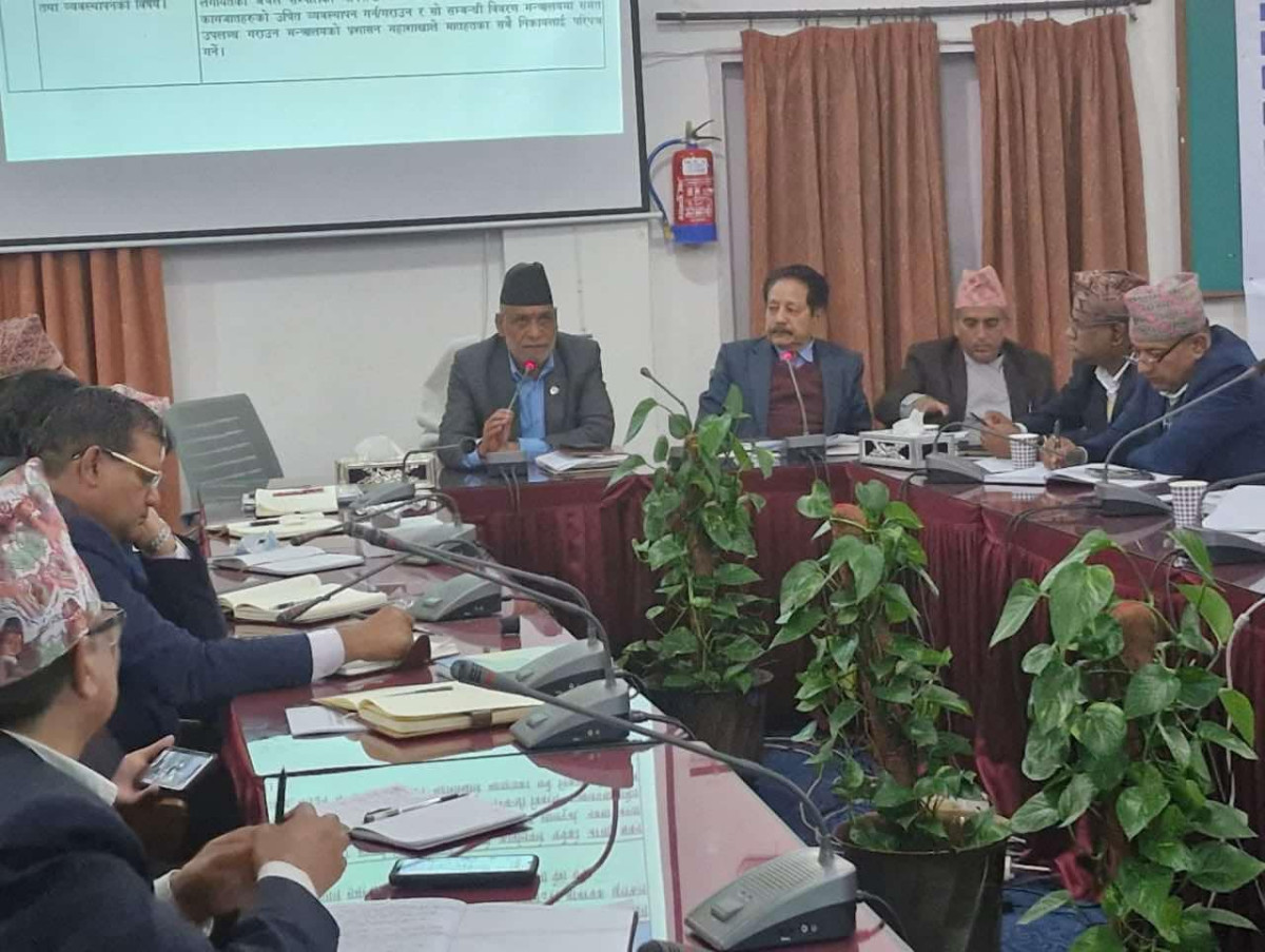 प्रतिफल देखिने गरि काम गर्न कृषिमन्त्री अधिकारीको निर्देशन