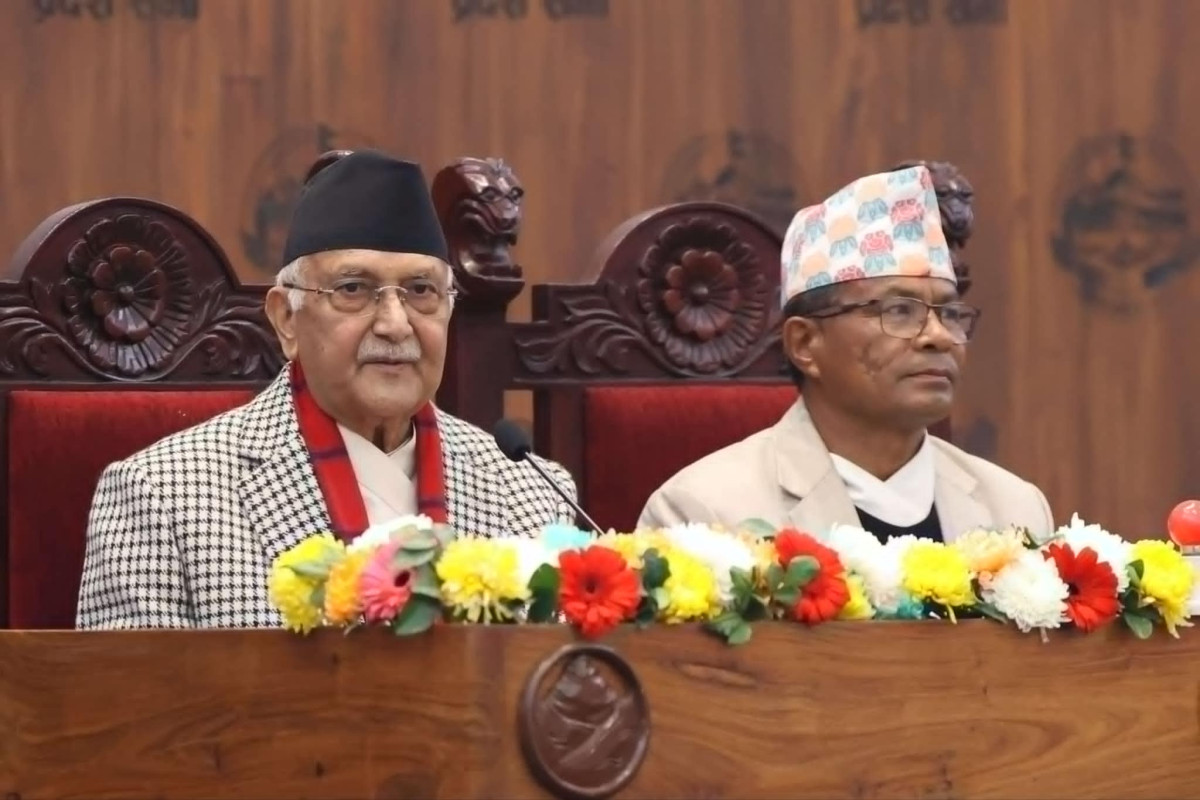 लुम्बिनी प्रदेशसभामा विशेष सम्बोधन:  अर्काले आएर देश बनाइदिँदैन, हामीले नै बनाउनुुपर्छ : प्रधानमन्त्री