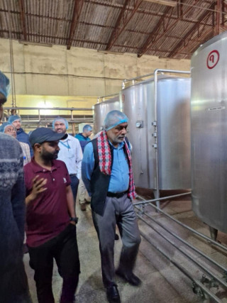 कृषिमन्त्री अधिकारीद्धारा डिडिसीकोे हेटौडा वितरण आयोजनाको अनुगमन