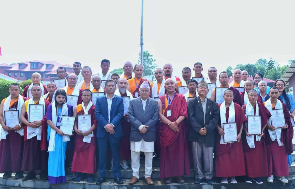 आत्मानुशासन, करूणा, सहिष्णुता र अहिंसालाई व्यवहारमा उतारौं : राष्ट्रपति