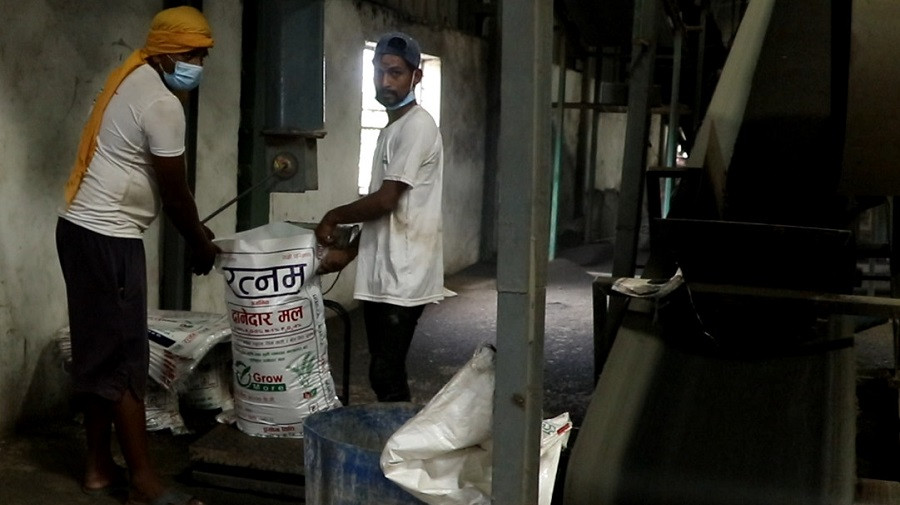 रुपन्देहीमा  प्राङ्गारिक मल उद्योग सञ्चालन