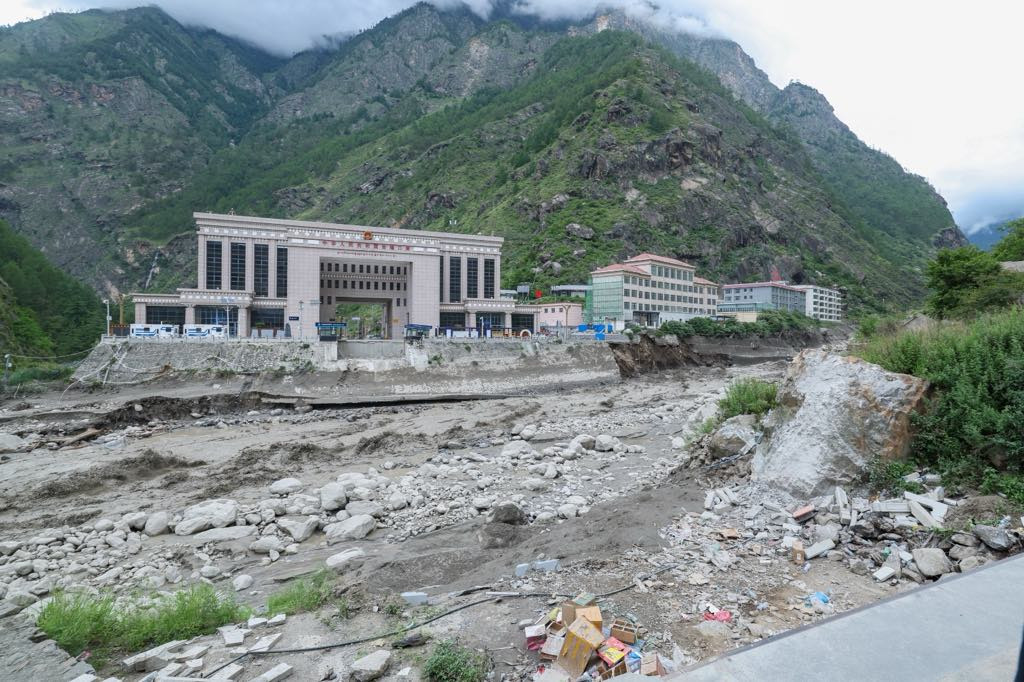रसुवागढीमा बेलिब्रिज निर्माणको तयारी
