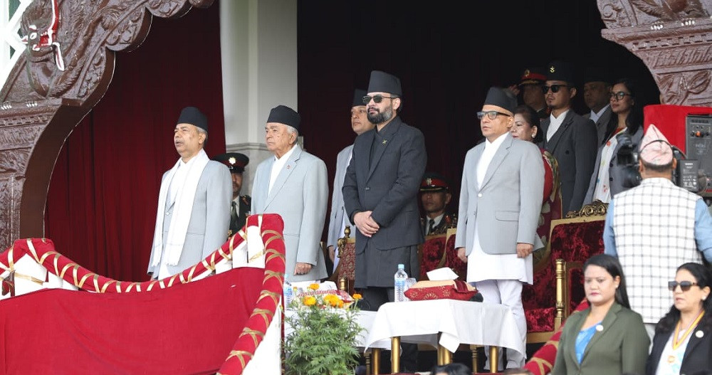 यसरी टुँडिखेलमा  मनाइयो संविधान दिवस