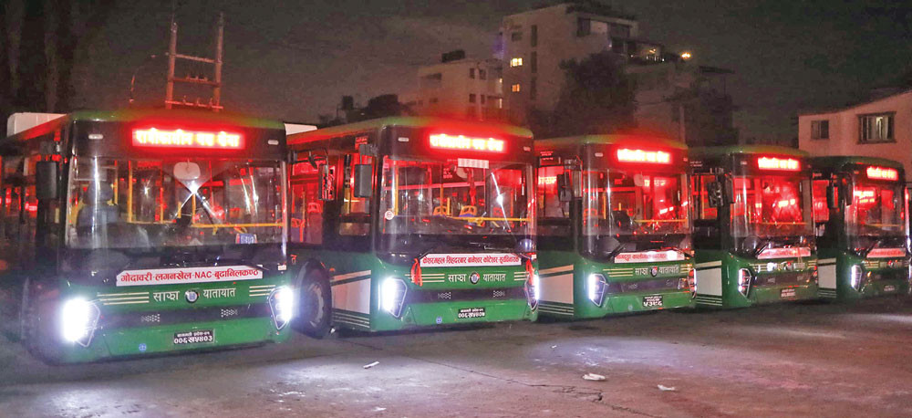 काठमाडौँ उपत्यकामा रात्रिकालीन बससेवा विस्तार